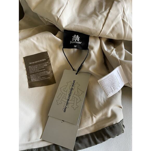 The Supermade Men's Size M Grey Fishing/Jaunting Jacket New - Picture 6 of 12